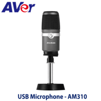 AVer USB Microphone - AM310 for live streaming or podcast recording